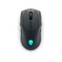 Mouse Gamer Sem Fio Dell Alienware Tri-Mode AW720M, RGB, USB, 26000 DPI, 2.4GHz, Bluetooth 5.1, Preto - 570-BBCN
