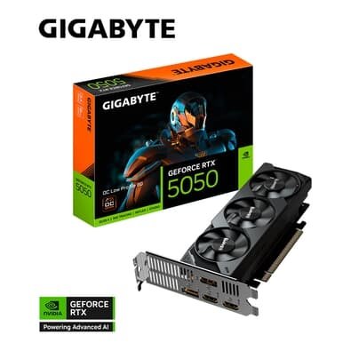Placa de Vídeo Gigabyte GeForce RTX 5050 | KaBuM!