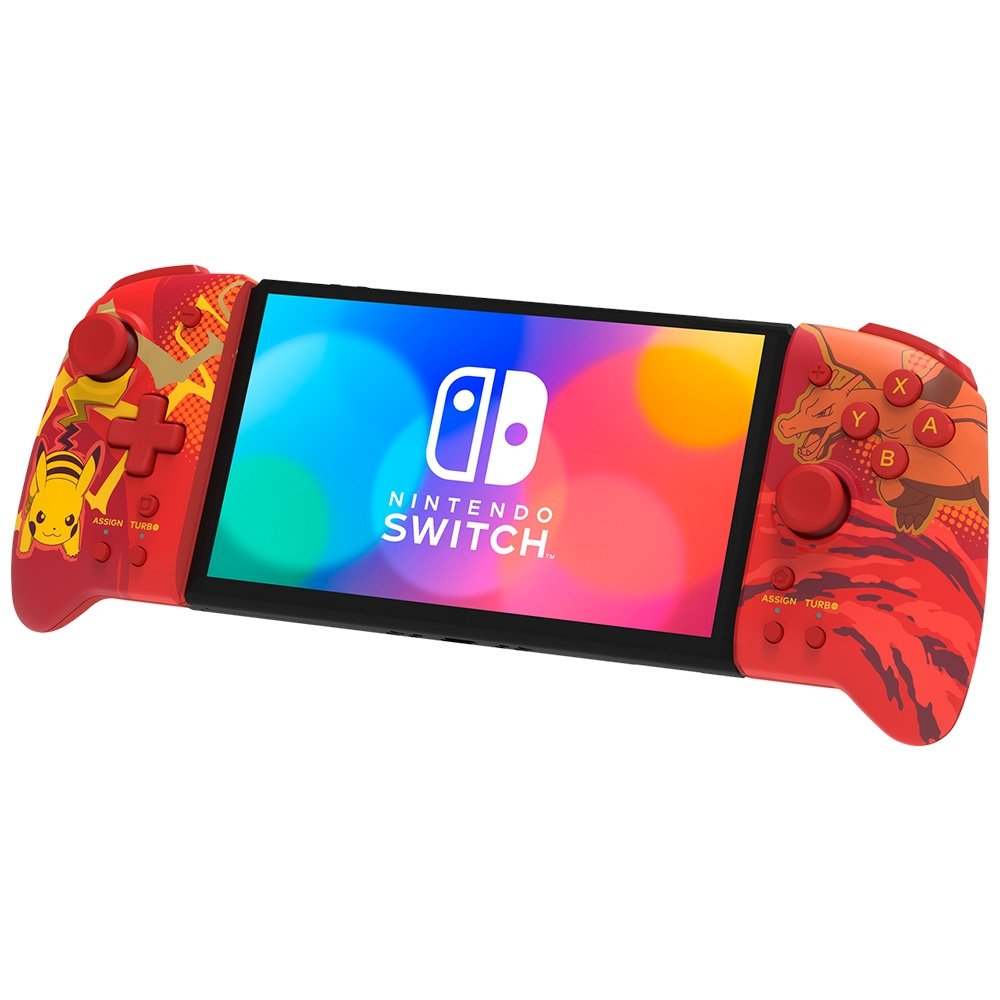 Controle HORI Split Pad Pro Pikachu & Charizard, para Nintendo Switch - NSW-413U Controle HORI Split Pad Pro Pikachu & Charizard, para Nintendo Switch - NSW-413U
