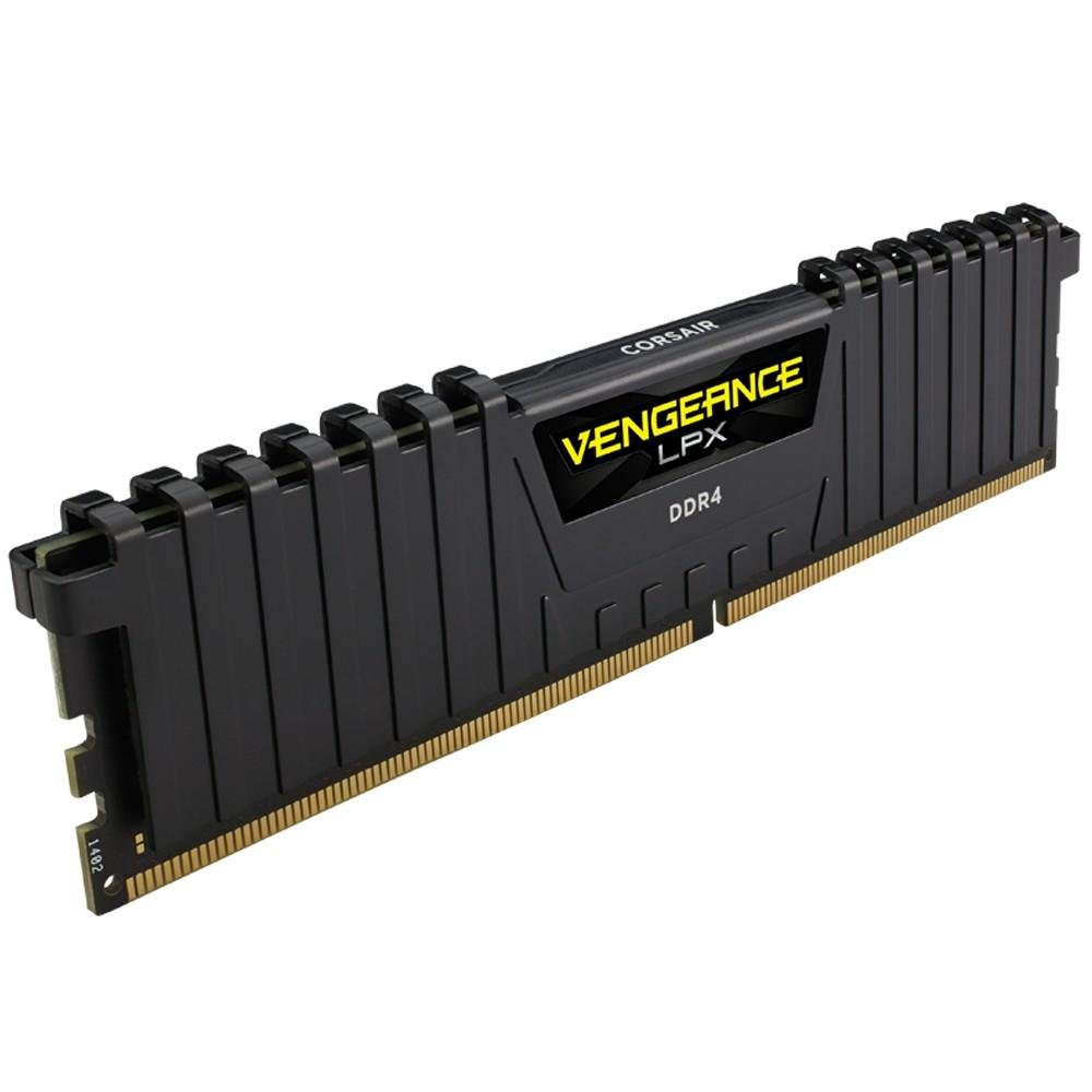 Memória Corsair Vengeance LPX 8GB (2x4GB) 3000Mhz DDR4 CL15 Black - CMK8GX4M2B3000C15