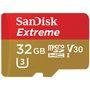 Cartão SanDisk Micro SD 32GB Extreme Classe 10, 100MB/s -  SDSQXAF-032G-GN6AA