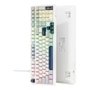 Teclado Mecânico Gamer Attack Shark X98, Layout 98 Teclas, RGB, Starlight White, Branco - AS-X98-SL-WT