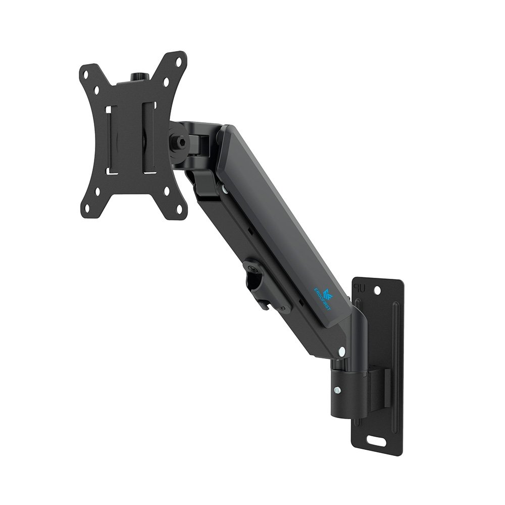 Suporte de Parede Articulado para Monitor de 17" a 32" Ergofirst, Ajuste com Pistão a Gás, Preto - G16-111 Suporte de Parede Articulado para Monitor de 17" a 32" Ergofirst, Ajuste com Pistão a Gás, Preto - G16-111