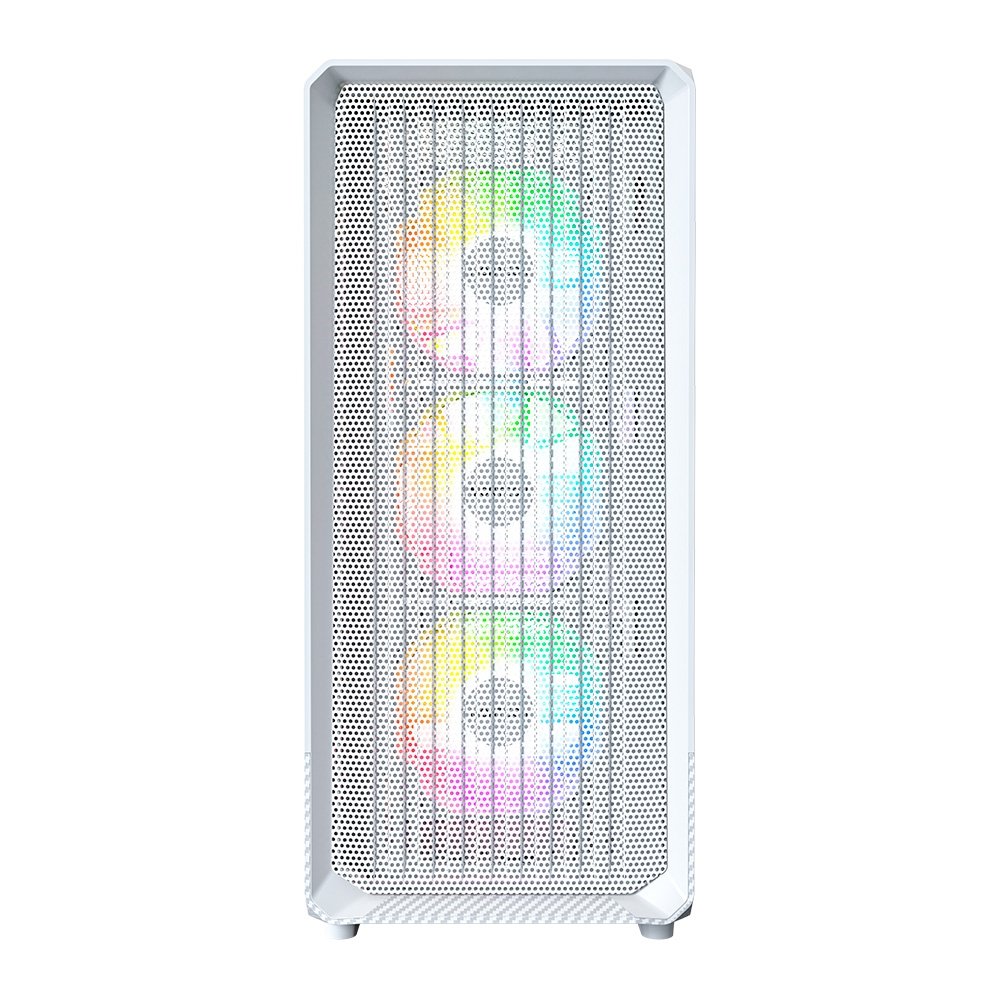 Gabinete Gamer Montech X5, Mid-Tower, Vidro Temperado, Com 4X Fans, Branco - X5WH Gabinete Gamer Montech X5, Mid-Tower, Vidro Temperado, Com 4X Fans, Branco - X5WH