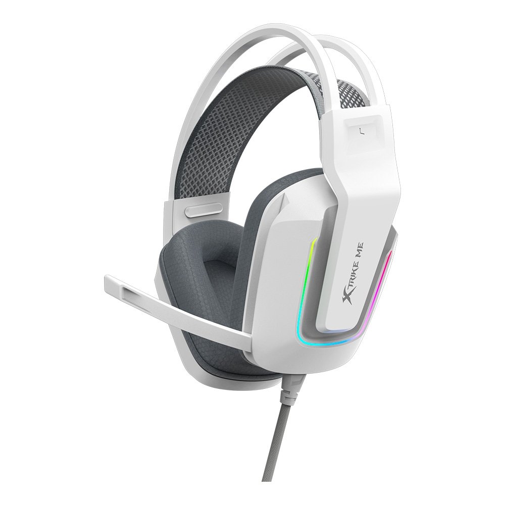 Headset Gamer Xtrike Me GH-712 Branco RGB | KaBuM!