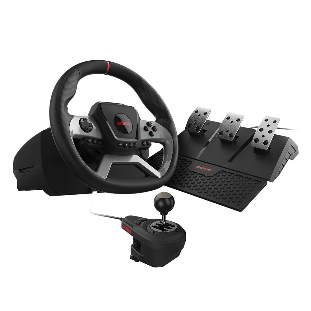 Volante PCYES W270 Force Feedback | KaBuM!