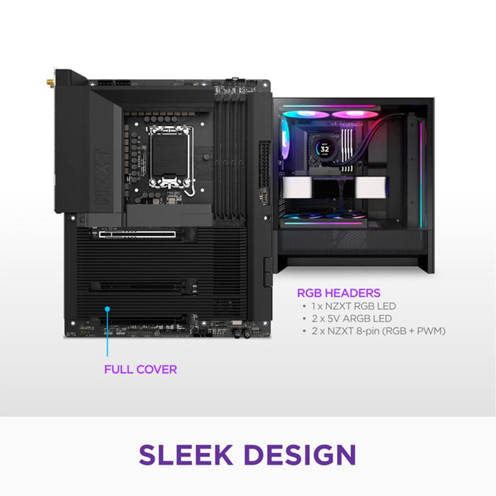 Placa-Mãe NZXT Z890 LGA 1851 | KaBuM!