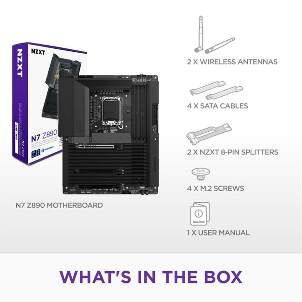 Placa-Mãe NZXT Z890 LGA 1851 | KaBuM!