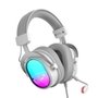 Headset Gamer Fifine AmpliGame H16, 7.1 Surround, Microfone com Cancelamento de Ruído, para PC/PS/MAC, Branco - H16W