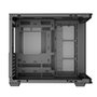 Gabinete Gamer Liketec Madness Pro, Mid Tower, ATX, Lateral e Frontal em Vidro Curvo, LED RGB, Sem Fans, Preto - LT-GB-MADNESSPRO-DARK-V1