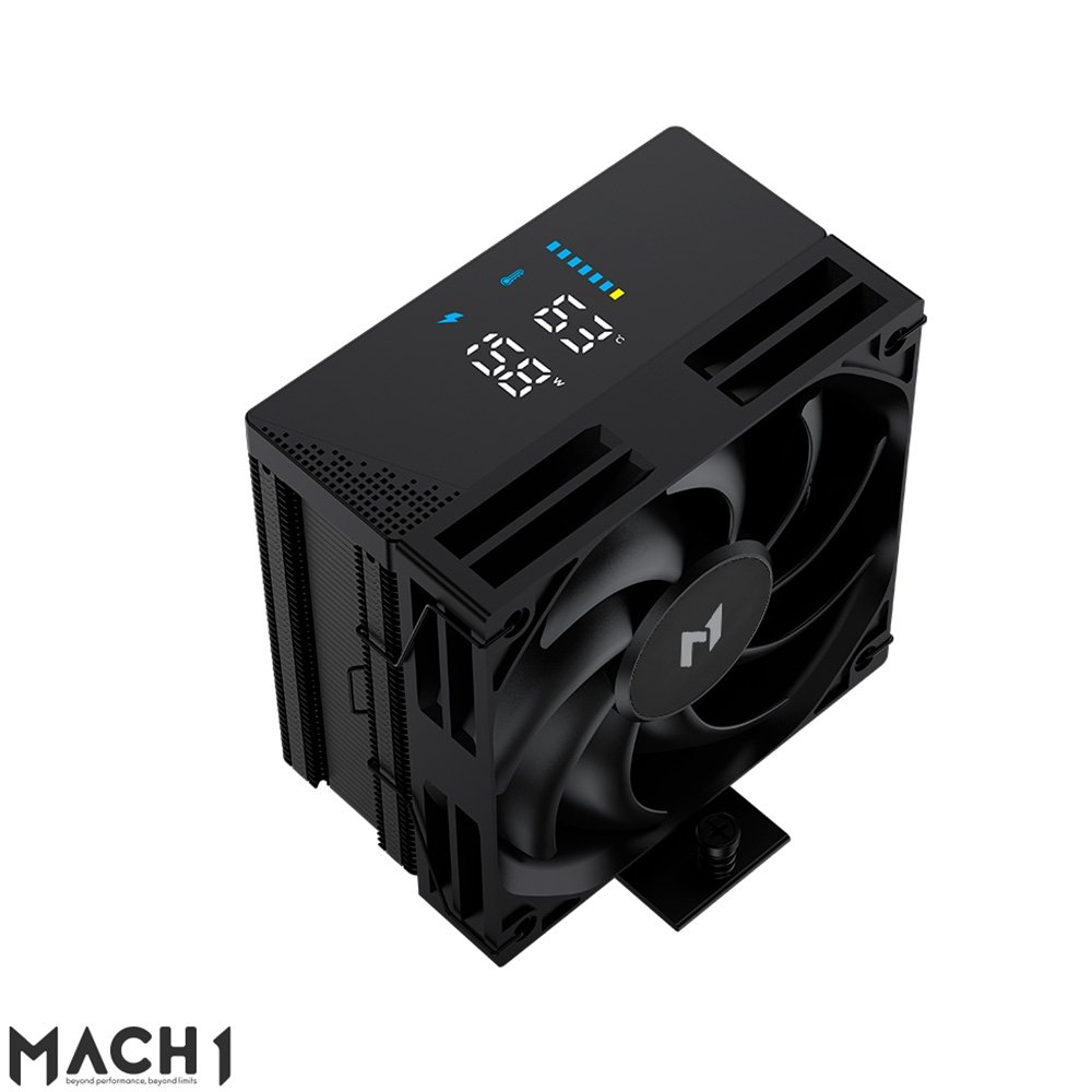 Air Cooler MACH1 STORM DIGITAL, AMD e Intel, 120mm, Preto - B40 DIG BK V2 Air Cooler MACH1 STORM DIGITAL, AMD e Intel, 120mm, Preto - B40 DIG BK V2