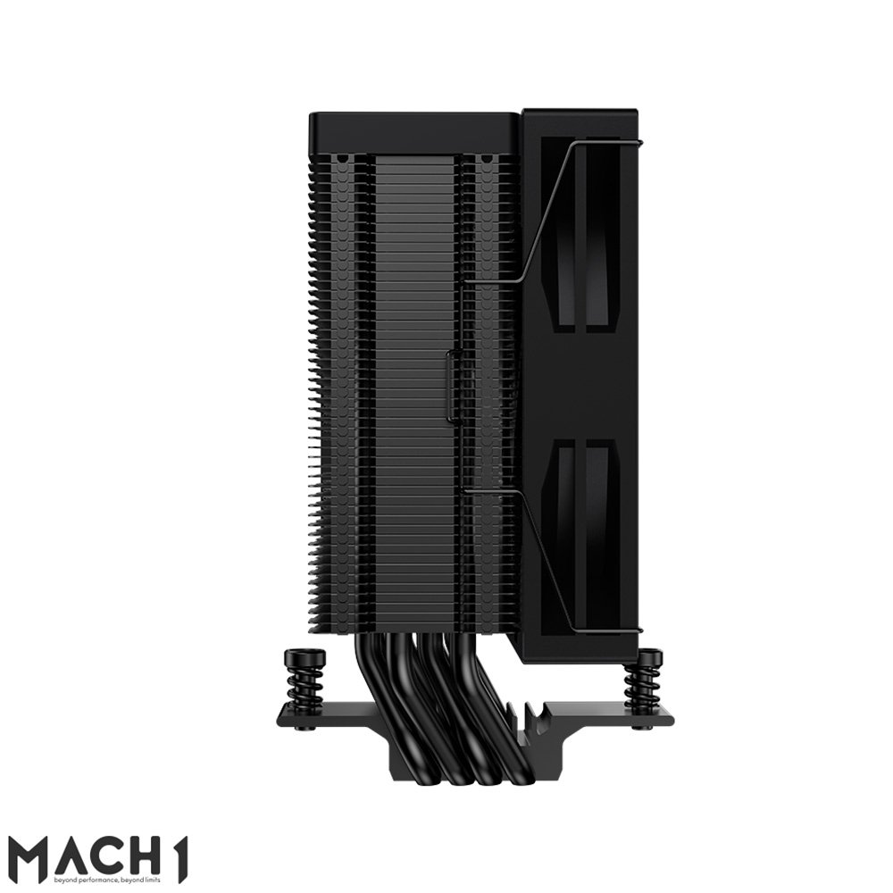 Air Cooler MACH1 STORM DIGITAL, AMD e Intel, 120mm, Preto - B40 DIG BK V2 Air Cooler MACH1 STORM DIGITAL, AMD e Intel, 120mm, Preto - B40 DIG BK V2