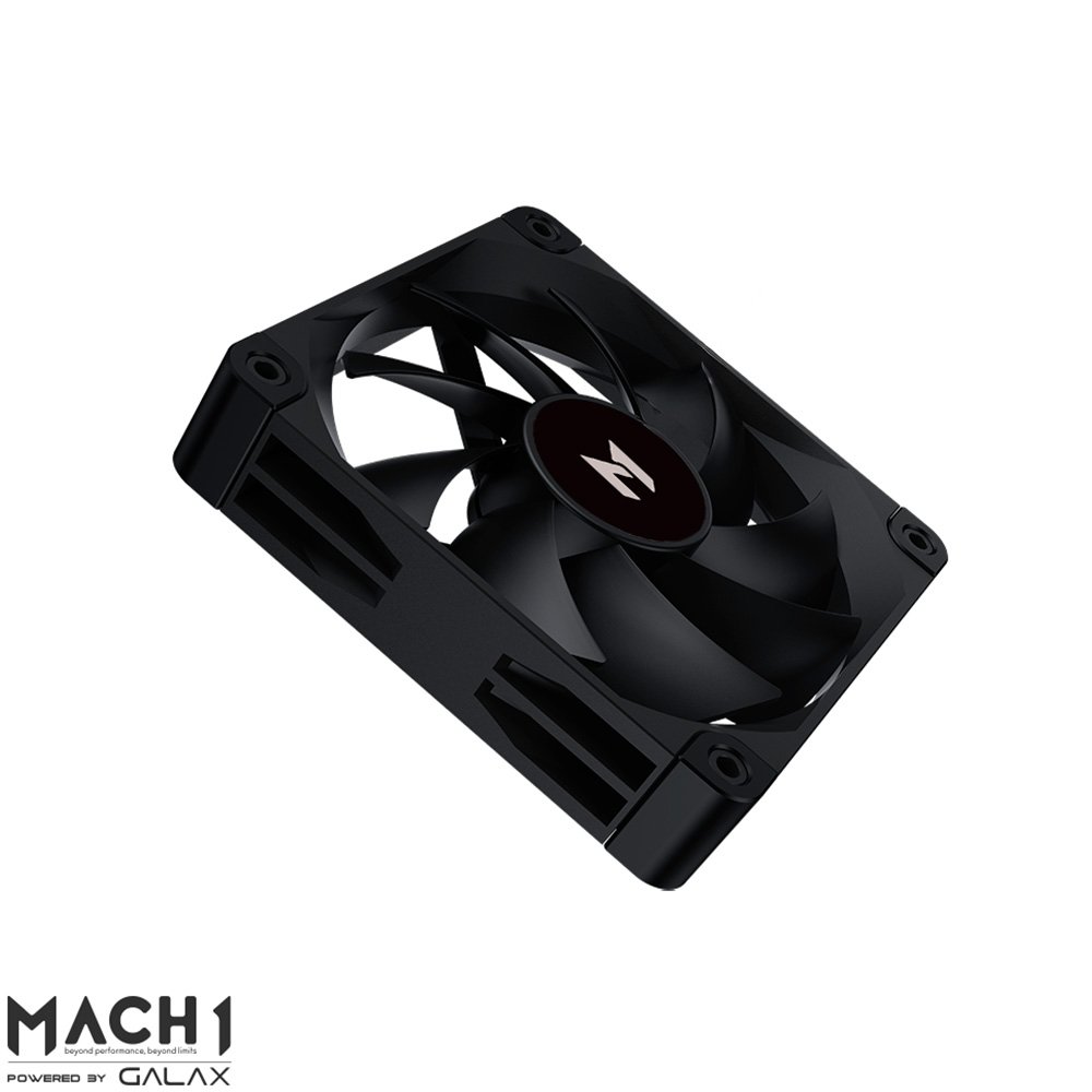 Ventoinha MACH1 WINDSTORM, 120mm, Preto - CL-N25-B12L
