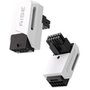 Adaptador para Cabo de Fonte PCIE 5.0 12VHPWR 90 Graus Reverse Rise Mode, Branco - RM-ADPCIE-90-FW-RV