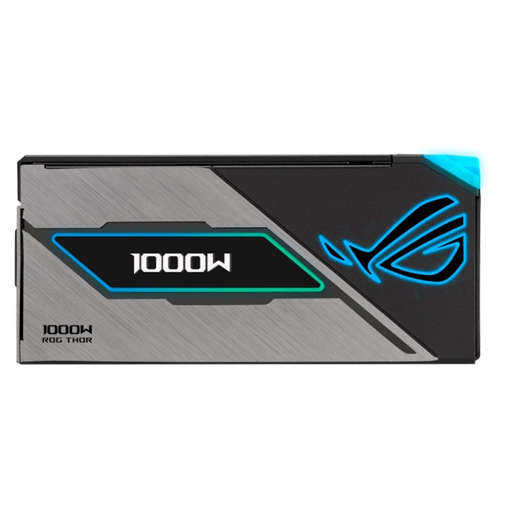 Fonte ASUS ROG Thor III, 1000W, 80 Plus Platinum, Modular, PFC Ativo, RGB, Preta - 90YE00V3-B0NA00