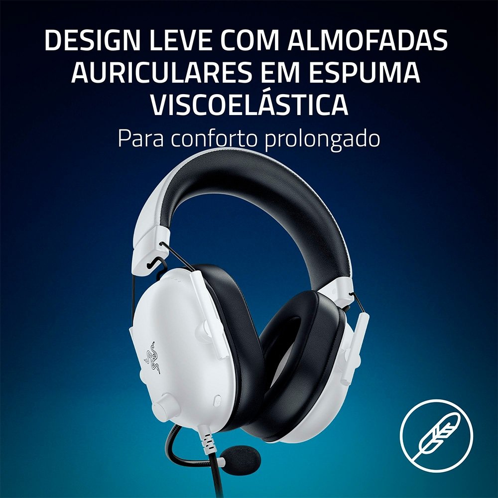 Headset Razer BlackShark V2 X PlayStation White