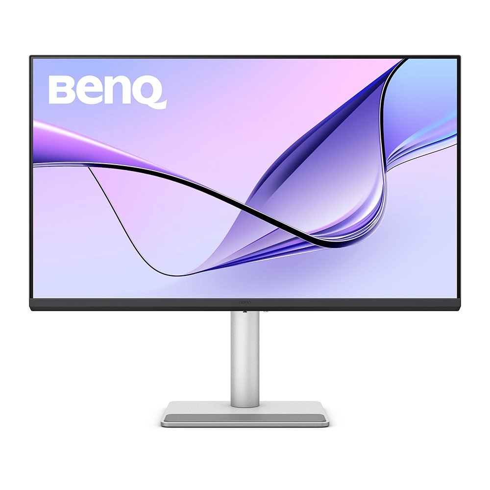 Monitor BenQ para Macbook Pro e Air 32", 4K, HDR 400, USB-C, Altura Ajustável, Som Integrado, Prata - MA320U
