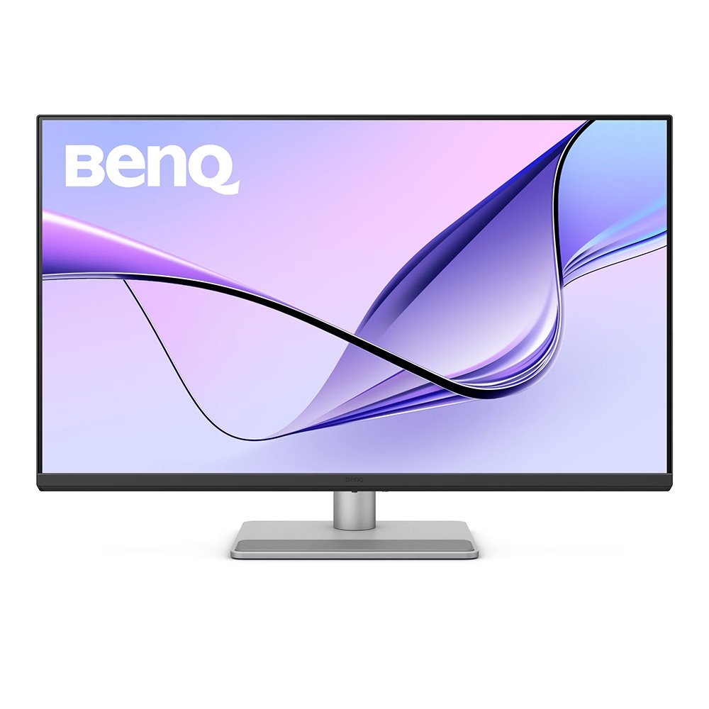 Monitor BenQ para Macbook Pro e Air 32", 4K, HDR 400, USB-C, Altura Ajustável, Som Integrado, Prata - MA320U