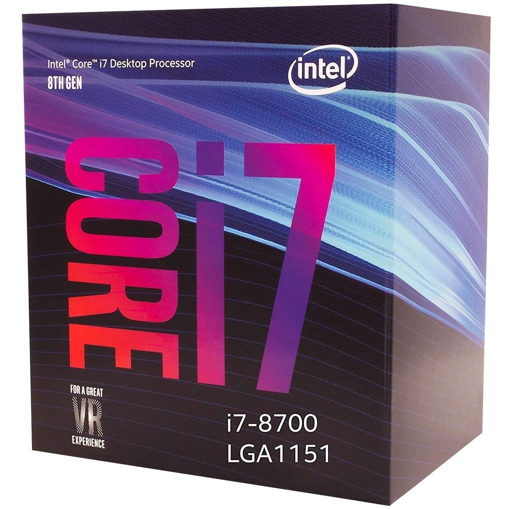 Processador Intel Core i7-8700 Coffee Lake | KaBuM!