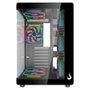 Gabinete Gamer Rise Mode Galaxy Glass X, Mid Tower, ATX, Lateral e Frontal em Vidro, Preto - RM-GA-GGX-FB