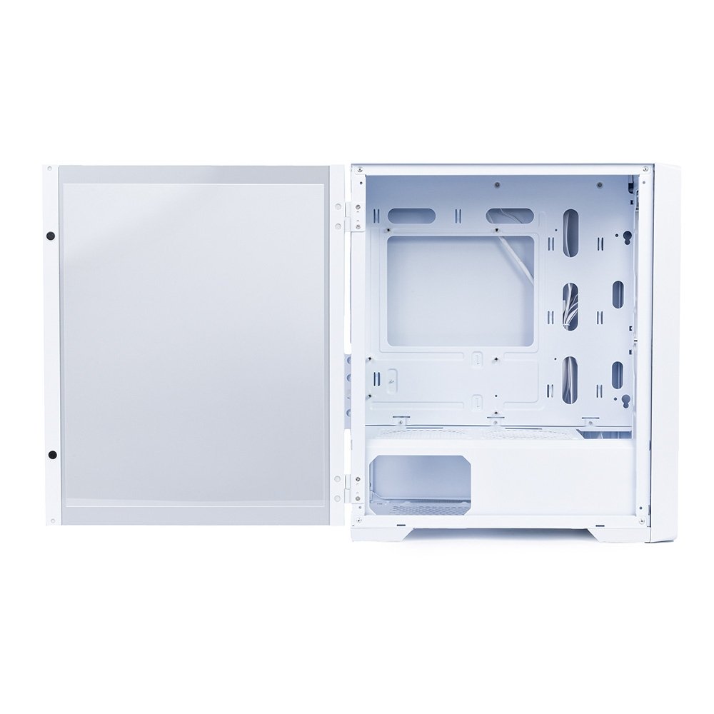 Gabinete Gamer Round5 Astra, Mini Tower, M-ATX, Lateral em Vidro, Branco - R5-ASTRA-W-2186