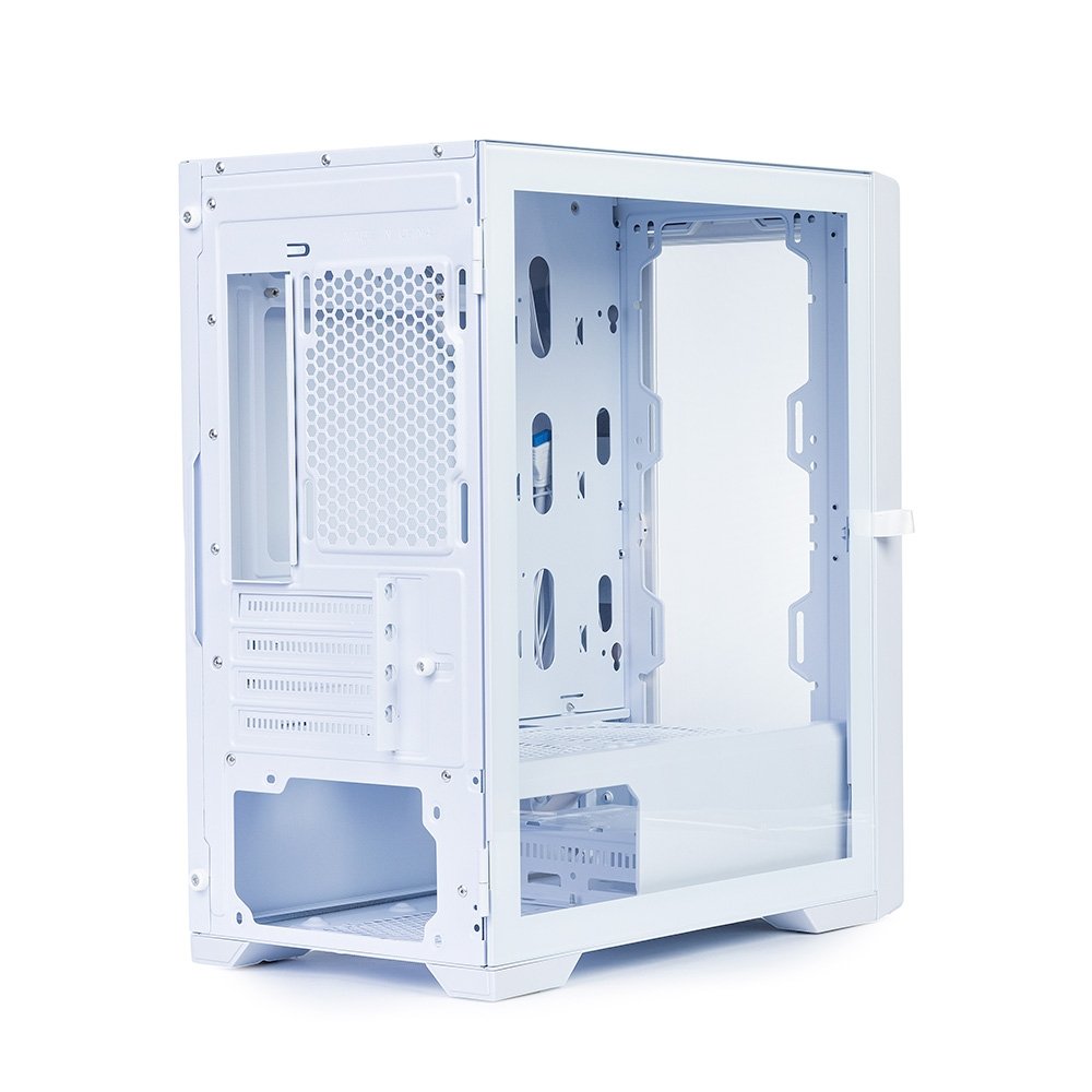 Gabinete Gamer Round5 Astra, Mini Tower, M-ATX, Lateral em Vidro, Branco - R5-ASTRA-W-2186