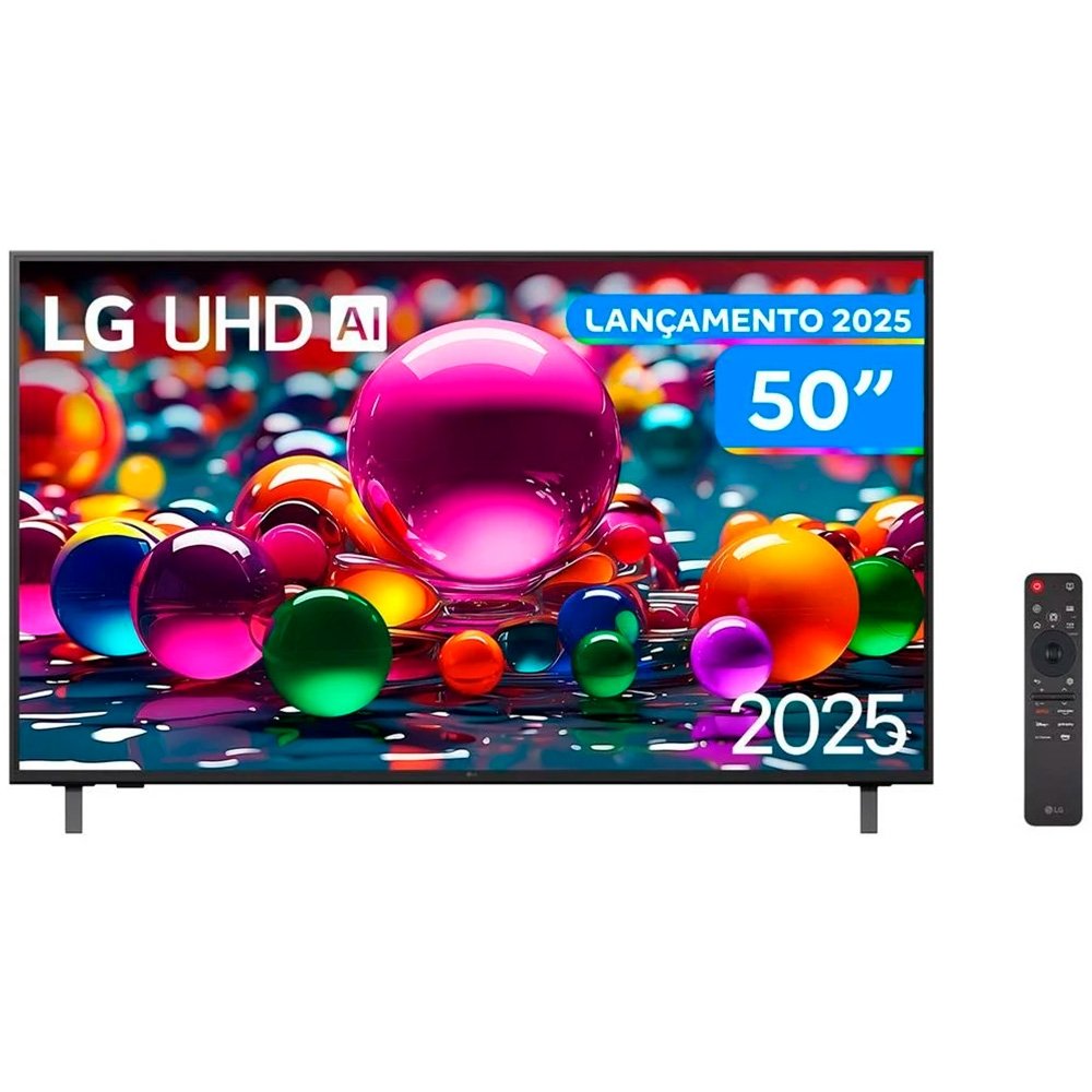 Smart TV 50"" LG 4K Ultra HD 50UA8550PSA webOS 25 AI Processor 4K Gen8 com Alexa 3 HDMI - view 2