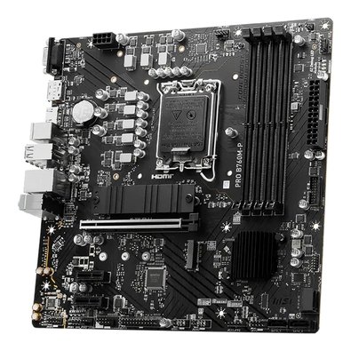 Placa-Mãe MSI PRO B760M-P DDR5 LGA 1700 | KaBuM!