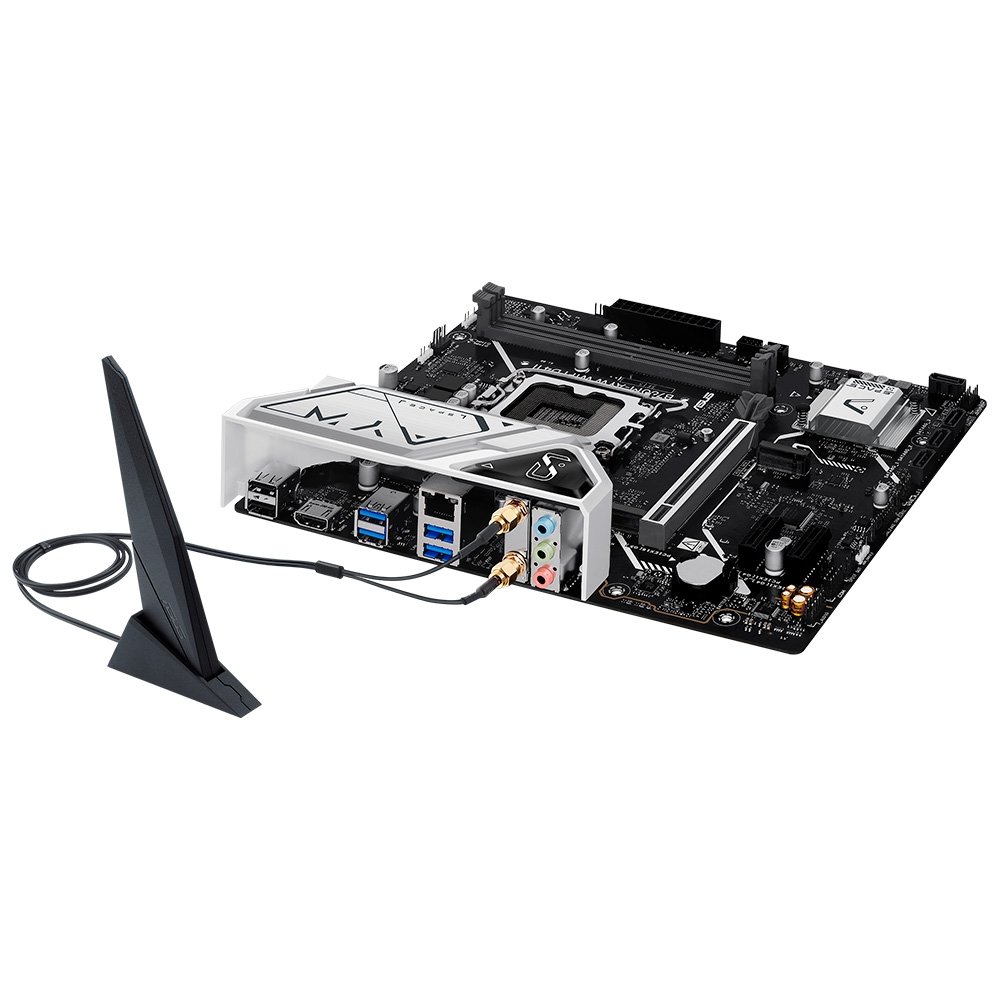 Placa-Mãe ASUS B760M-AYW WIFI D4 II, Intel LGA 1700, mATX, DDR4, Wi-Fi 6, Preto - 90MB1MG0-M0EAY0 Placa-Mãe ASUS B760M-AYW WIFI D4 II, Intel LGA 1700, mATX, DDR4, Wi-Fi 6, Preto - 90MB1MG0-M0EAY0