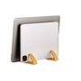 Suporte vertical para Notebook e Tablet Octoo LiteStand Vertical, Titanium e Caramelo - 9574