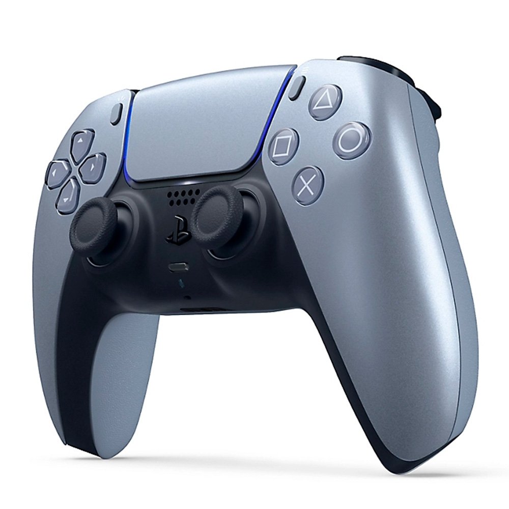 Controle Sony DualSense PS5, Sem Fio, Sterling Silver