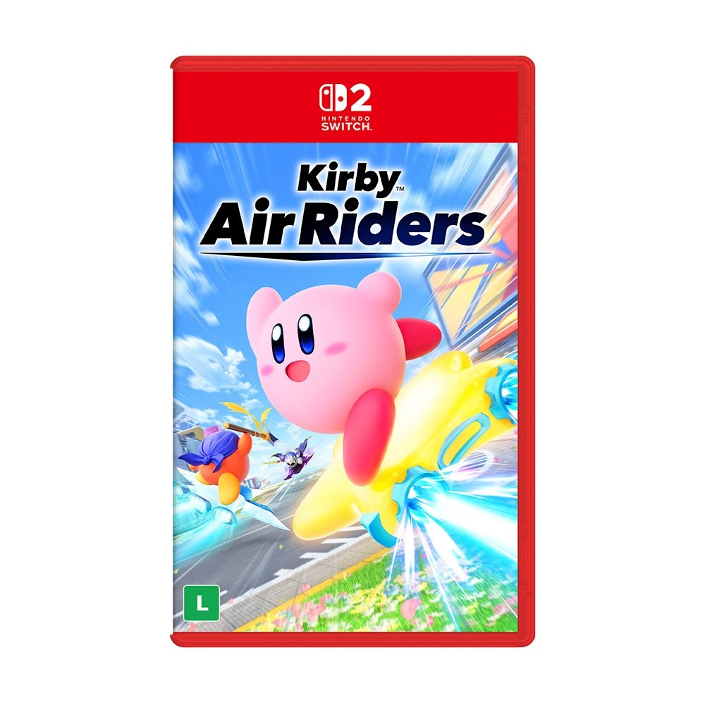 Jogo Kirby Air Riders Nintendo Switch 2 Edition - NT000058NSW Jogo Kirby Air Riders Nintendo Switch 2 Edition - NT000058NSW
