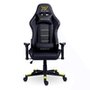 Cadeira Gamer XT Racer Attack, Até 120Kg, Reclinável, Com Almofadas, Cilindro de Gás Classe 4, Couro PU, Preta e Amarela - XTR-052