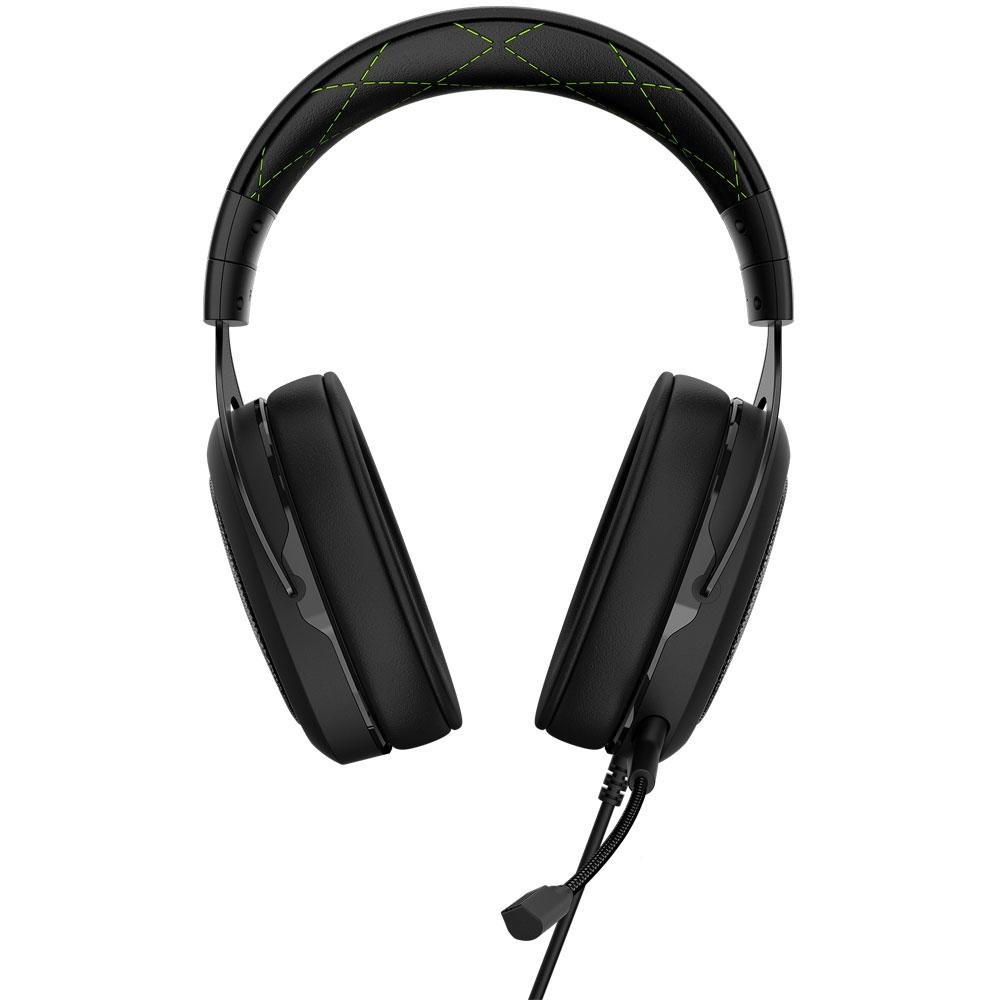 Headset Gamer Corsair HS50 P2, Stereo 2.0 , Drivers 50mm, Preto/Verde - CA-9011171-NA Headset Gamer Corsair HS50 P2, Stereo 2.0 , Drivers 50mm, Preto/Verde - CA-9011171-NA