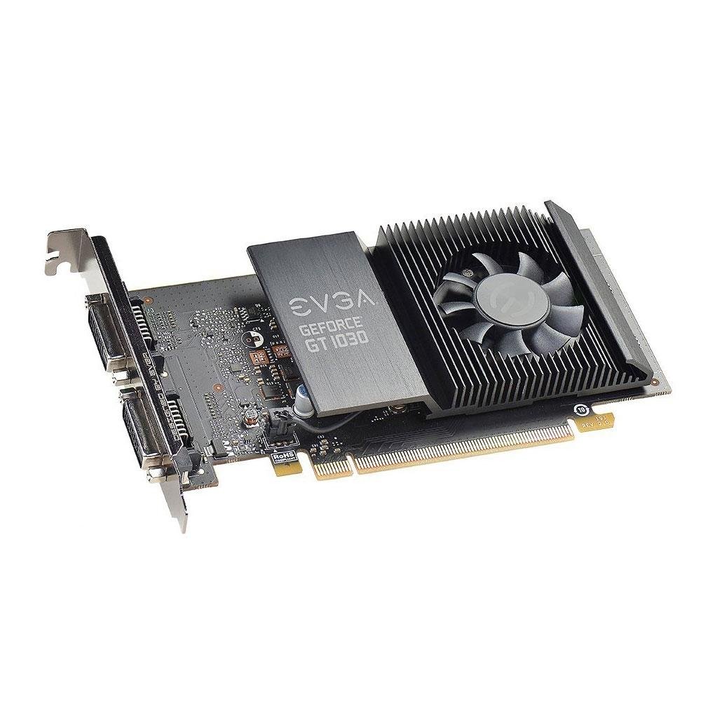 Placa de Vídeo GT 1030 EVGA NVIDIA GeForce SC 2GB, GDDR5 - 02G-P4-6338-KR Placa de Vídeo GT 1030 EVGA NVIDIA GeForce SC 2GB, GDDR5 - 02G-P4-6338-KR