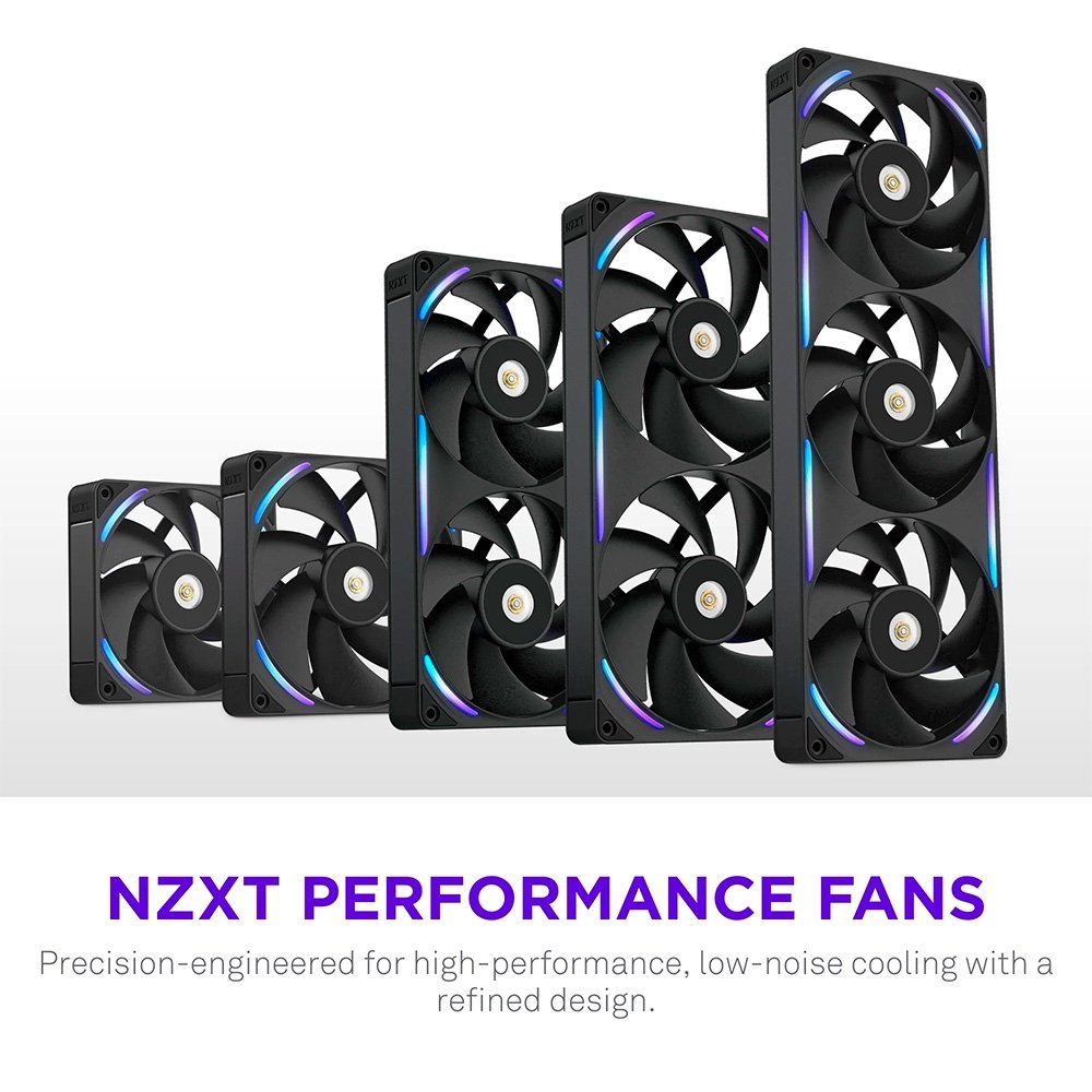 Ventoinha NZXT Performance 280mm RGB LCP | KaBuM!
