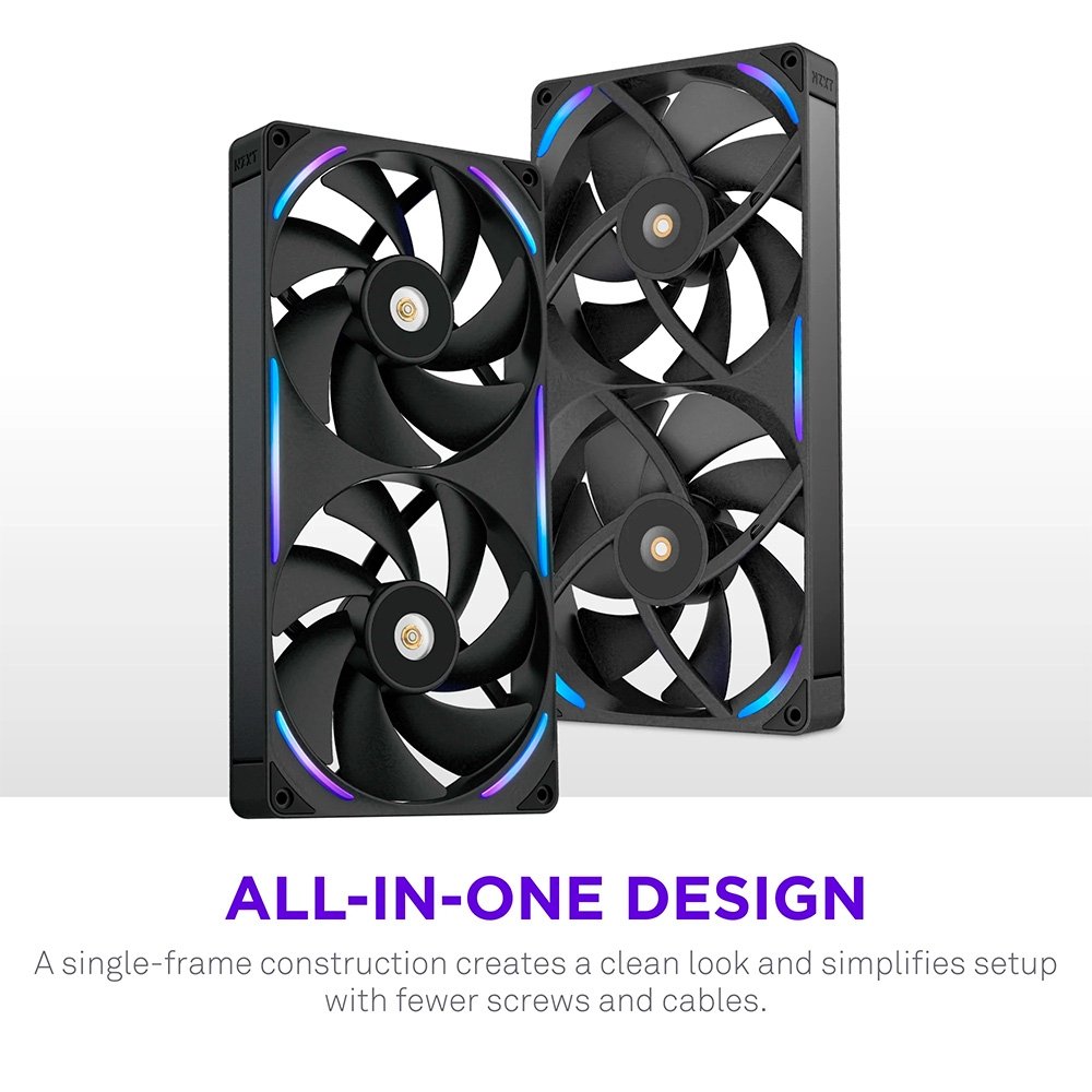 Ventoinha NZXT Performance 280mm RGB LCP | KaBuM!