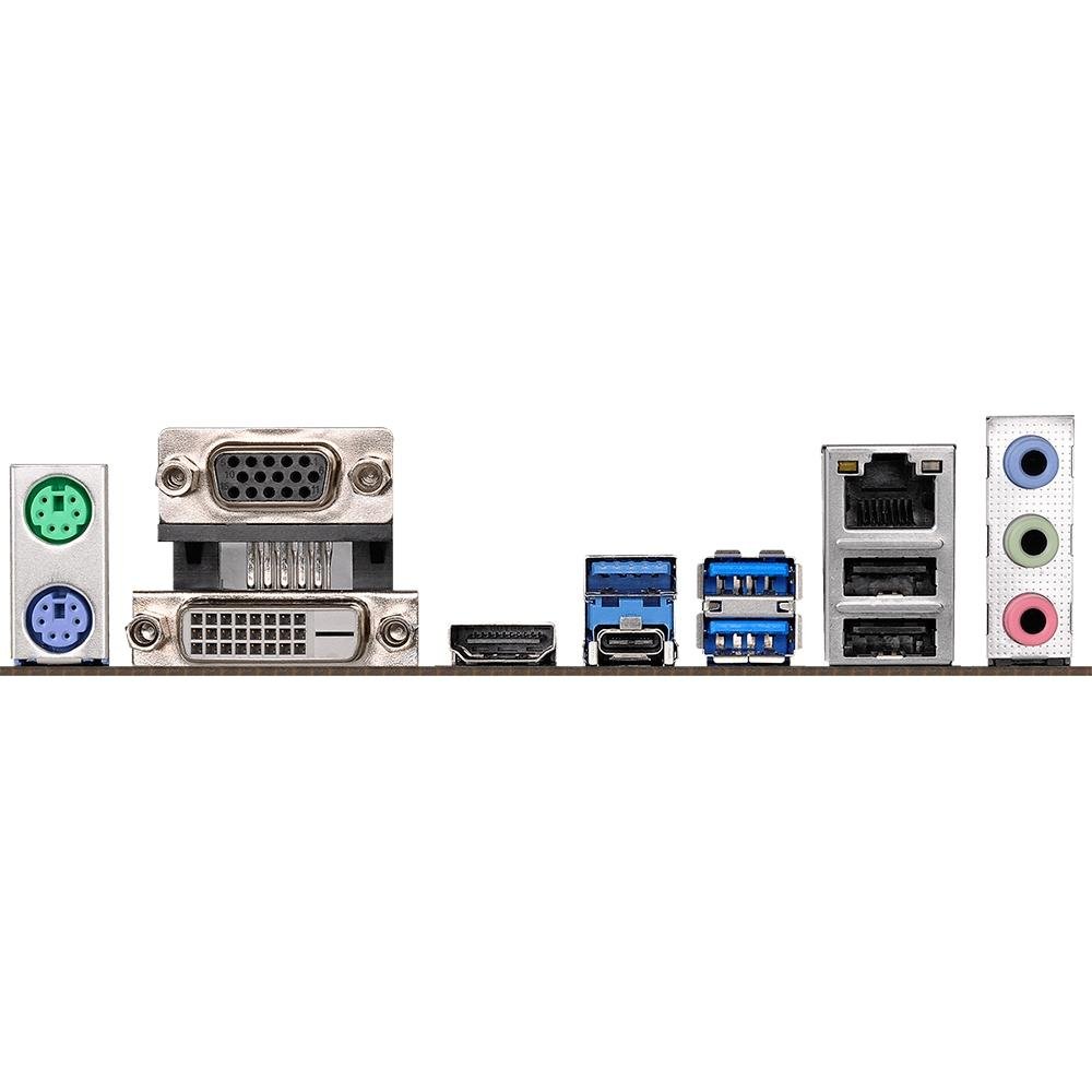 Placa-Mãe ASRock B360M Performance, Intel LGA 1151, mATX, DDR4 Placa-Mãe ASRock B360M Performance, Intel LGA 1151, mATX, DDR4