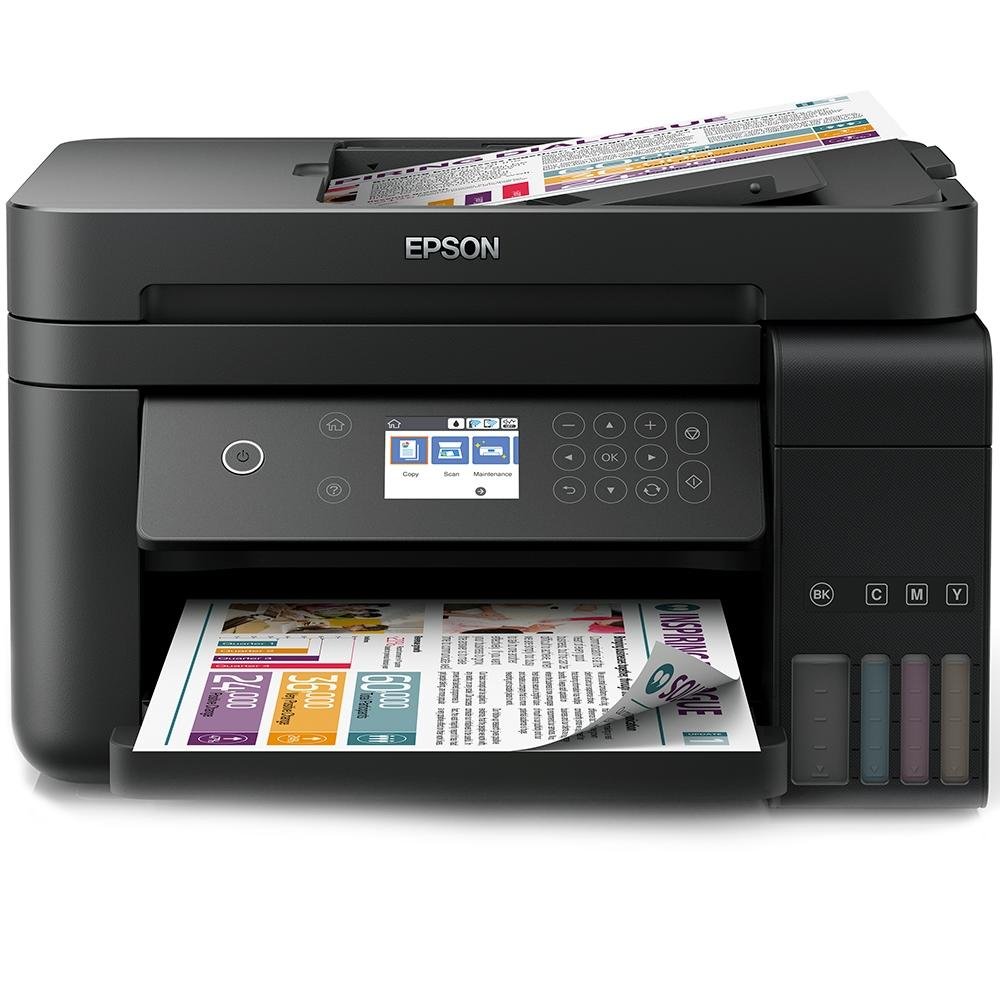 Multifuncional Epson EcoTank L6171, Jato de Tinta, Colorida, Wi-Fi, Bivolt - C11CG20302 Multifuncional Epson EcoTank L6171, Jato de Tinta, Colorida, Wi-Fi, Bivolt - C11CG20302