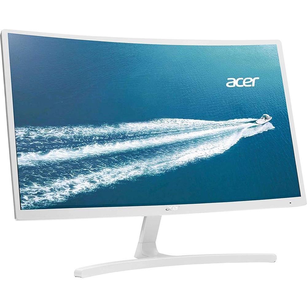Monitor Acer LED 23.6´ Widescreen Curvo, Full HD, HDMI/VGA, FreeSync, Branco - ED242QR WI