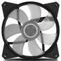 Ventoinha Cooler Master MasterFan MF120L, 120mm, RGB, Preto - R4-C1DS-12FC-R1