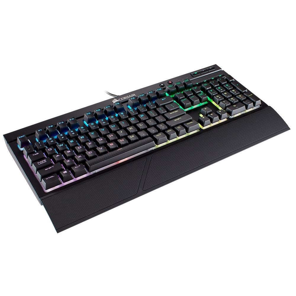 Teclado Mecânico Gamer Corsair K68, RGB, Switch Cherry MX Red, US