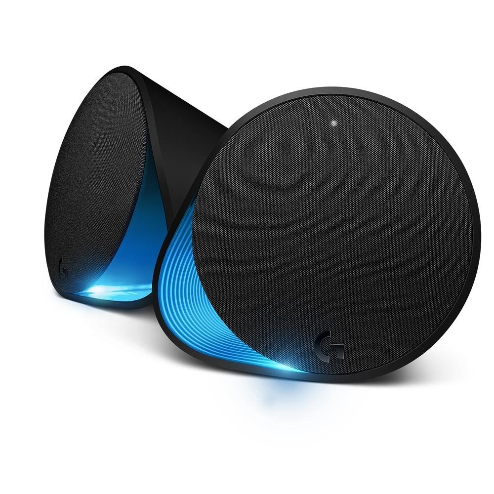 Caixa de som Logitech G560 com RGB LIGHTSYNC, Sistema 2.1 e Conexão Bluetooth, USB ou 3,5mm - 980-001310 Caixa de som Logitech G560 com RGB LIGHTSYNC, Sistema 2.1 e Conexão Bluetooth, USB ou 3,5mm - 980-001310