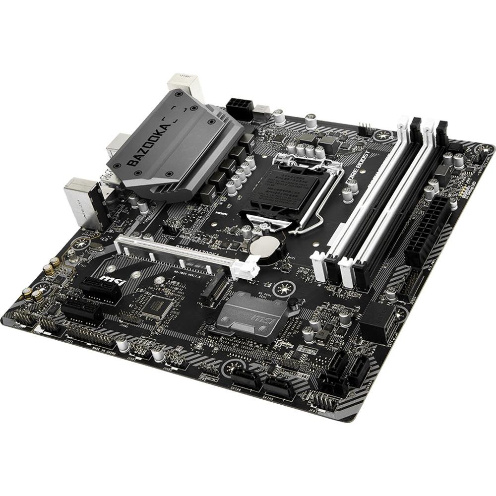 Placa-Mãe MSI B360M Bazooka, Intel LGA 1151, mATX, DDR4