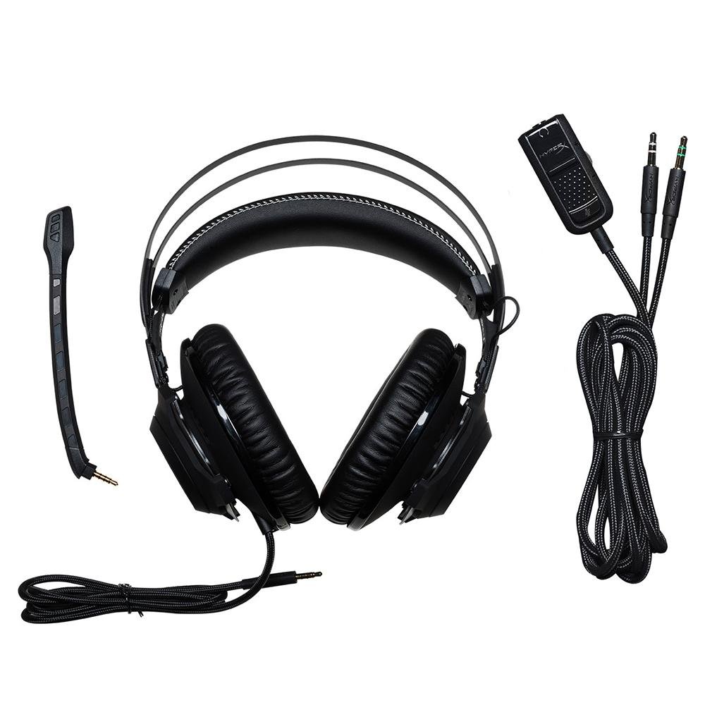 ヘッドホン HyperX HX-HSCR-GM Headset Gamer HyperX Cloud Revolver - HX-HSCR-GM - Preto/Cinza