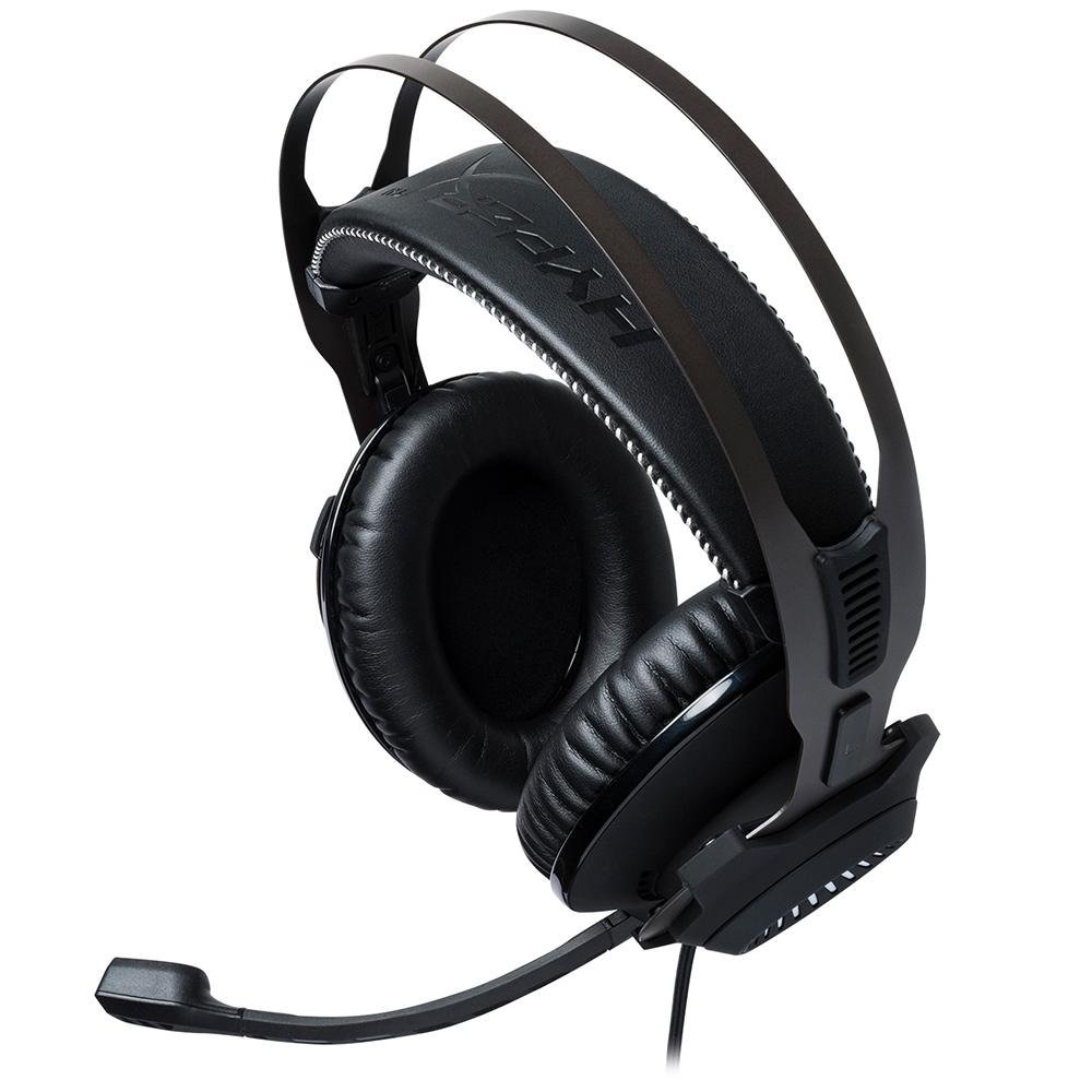 ヘッドホン HyperX HX-HSCR-GM Headset Gamer HyperX Cloud Revolver - HX-HSCR-GM - Preto/Cinza
