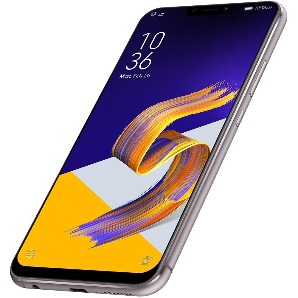 Smartphone Asus Zenfone 5Z, 128GB, 12MP, Tela 6.2´, Prata - ZS620KL-2H075BR Smartphone Asus Zenfone 5Z, 128GB, 12MP, Tela 6.2´, Prata - ZS620KL-2H075BR