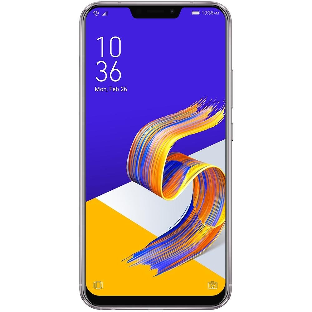 Smartphone Asus Zenfone 5Z, 128GB, 12MP, Tela 6.2´, Prata - ZS620KL-2H075BR Smartphone Asus Zenfone 5Z, 128GB, 12MP, Tela 6.2´, Prata - ZS620KL-2H075BR