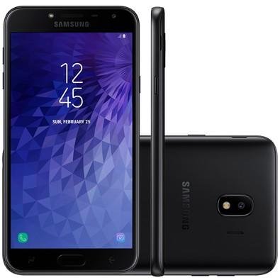 Menor preço em Smartphone Samsung Galaxy J4, 16GB, 13MP, Tela 5.5´, Preto - SM-J400M 