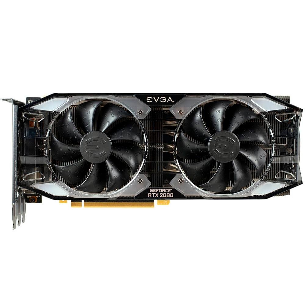 Placa de Vídeo EVGA NVIDIA GeForce RTX 2080 XC Ultra Gaming 8GB, GDDR6 - 08G-P4-2183-KR